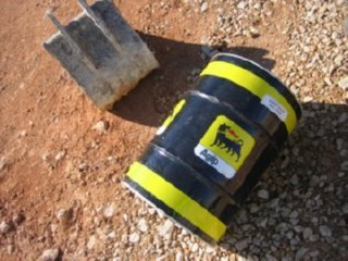 BIDON AGIP  ECOLOGIA